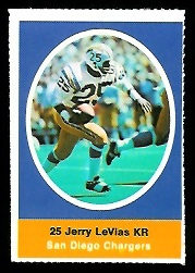 1972 Sunoco Stamps      576     Jerry LeVias